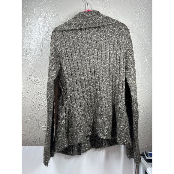 Mercer & Madison Boho Style Cardigan Green Shawl Collar Single Button Women Sz M - Picture 3 of 4